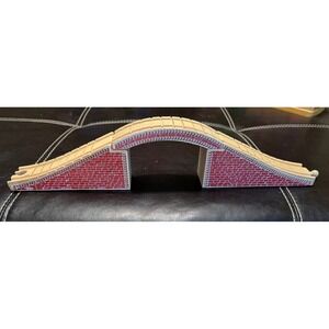Thomas & Friends Wooden Train Track Brick Bridge Playset for Kids